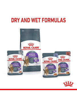 Royal Canin Appetite Control Care karma mokra w sosie dla kotów dorosłych, domagających się jedzenia saszetka 85g