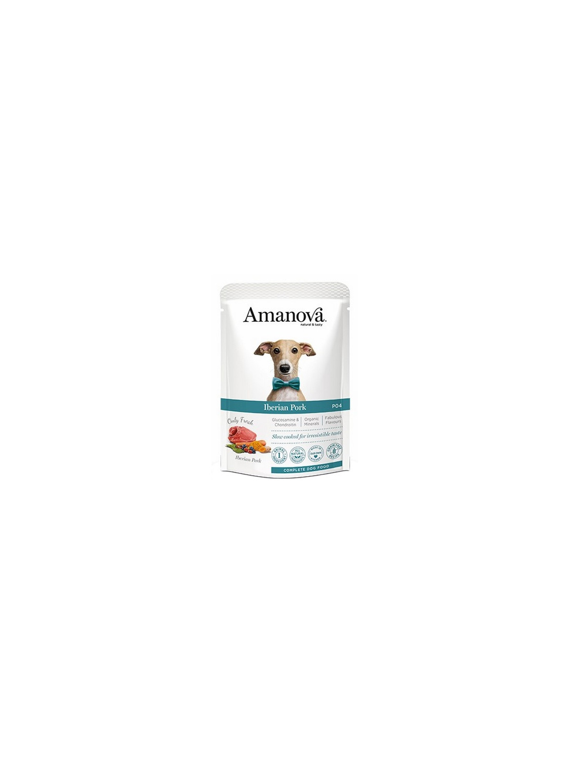 Amanova Dog Adult Iberian Pork - wieprzowina saszetka 100g [P04]