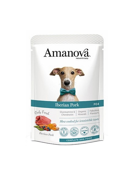 Amanova Dog Adult Iberian Pork - wieprzowina saszetka 100g [P04]
