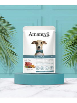 Amanova Dog Adult Iberian Pork - wieprzowina saszetka 100g [P04]