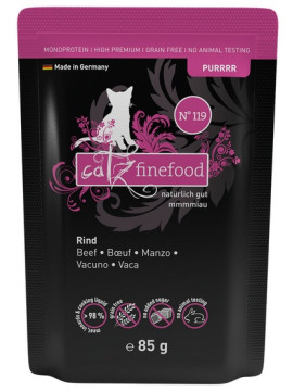 Catz Finefood Purrrr N.119 Wołowina saszetka 85g