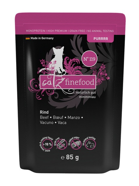 Catz Finefood Purrrr N.119 Wołowina saszetka 85g
