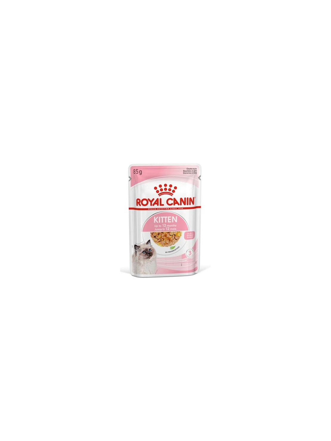 Royal Canin Kitten w galaretce karma mokra dla kociąt do 12 miesiąca życia saszetka 85g