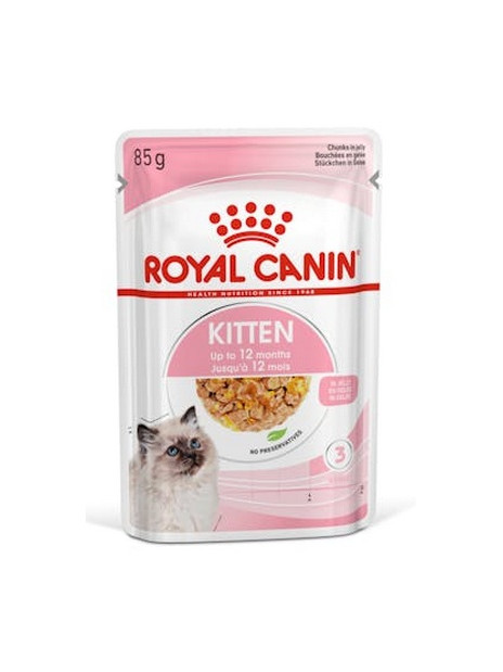 Royal Canin Kitten w galaretce karma mokra dla kociąt do 12 miesiąca życia saszetka 85g