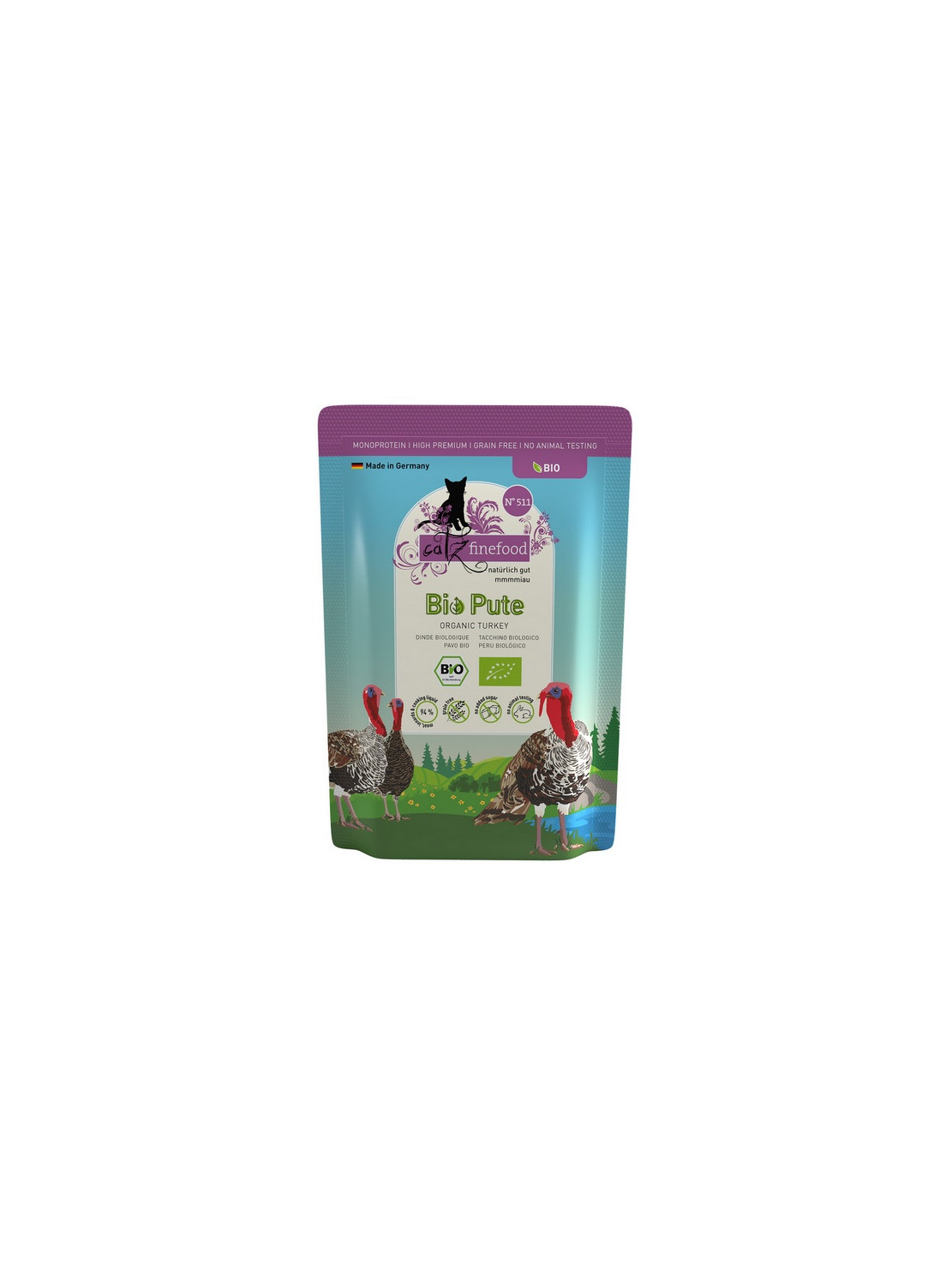 Catz Finefood Bio N.511 Indyk saszetka 85g