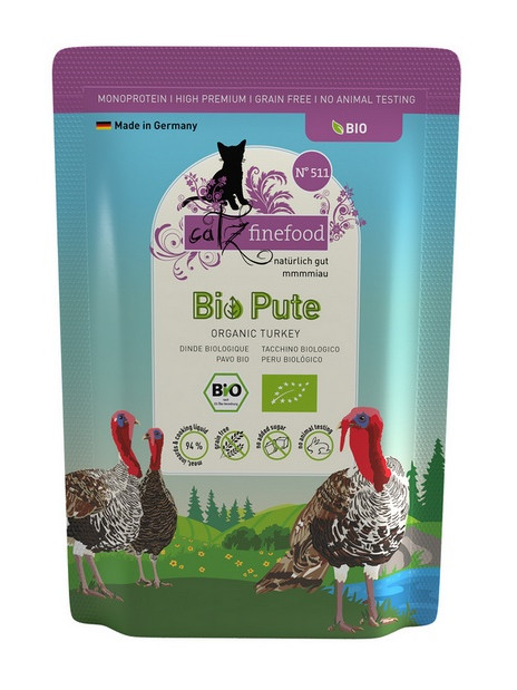 Catz Finefood Bio N.511 Indyk saszetka 85g