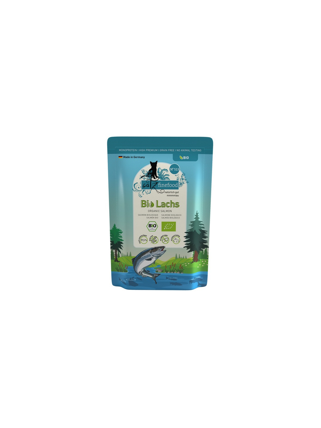 Catz Finefood Bio N.513 Łosoś saszetka 85g