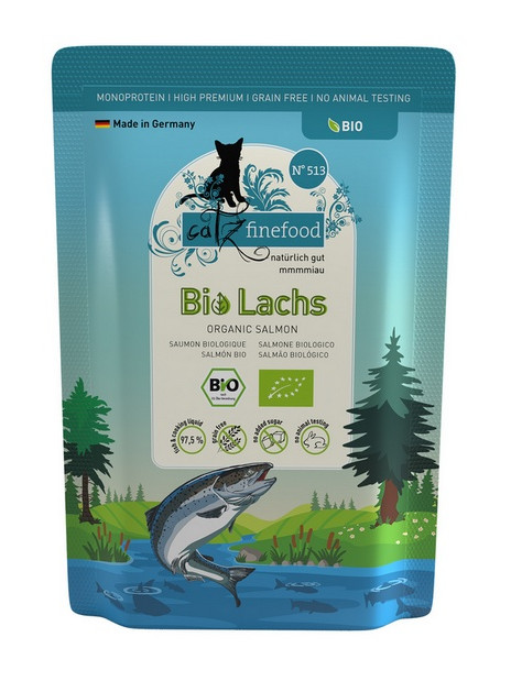 Catz Finefood Bio N.513 Łosoś saszetka 85g