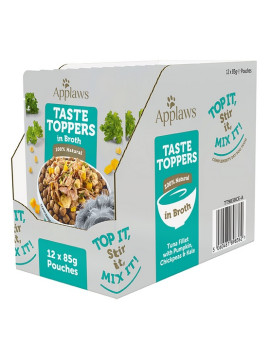Applaws Taste Toppers Saszetka dla psa - tuńczyk, dynia i ciecierzyca w sosie 85g