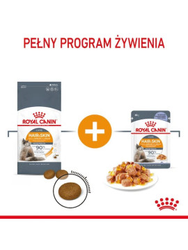 Royal Canin Hair & Skin Care karma mokra w galaretce dla kotów dorosłych, lśniąca sierść i zdrowa skóra saszetka 85g
