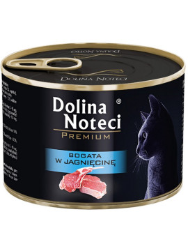 Dolina Noteci Premium Kot Bogata w jagnięcinę puszka 185g
