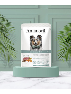 Amanova Dog Adult Irresistible Beef - wołowina saszetka 100g [P02]
