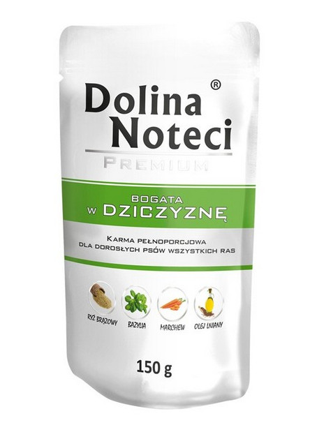 Dolina Noteci Premium Pies Dziczyzna saszetka 150g