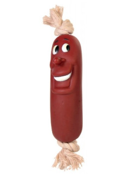 Trixie Kiełbasa winylowa ze sznurkiem 11cm [3242]