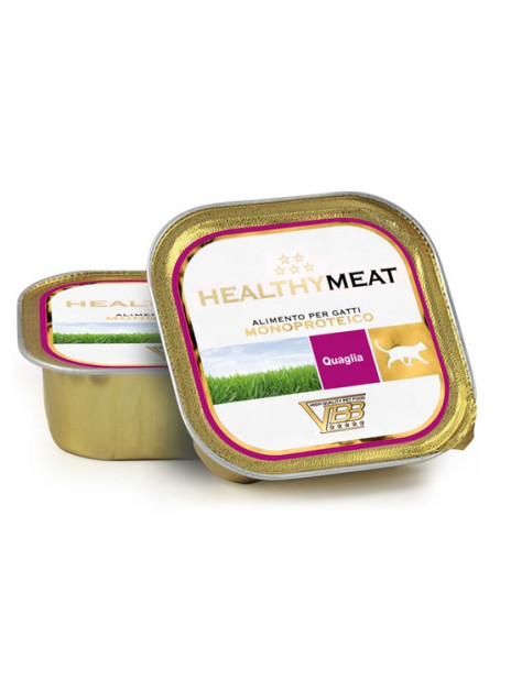 Healthy Meat Kot Mono Przepiórka tacka 90g
