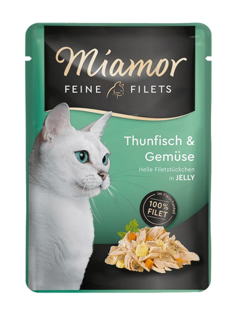 Miamor Feine Filets Tuńczyk & Warzywa saszetka 100g