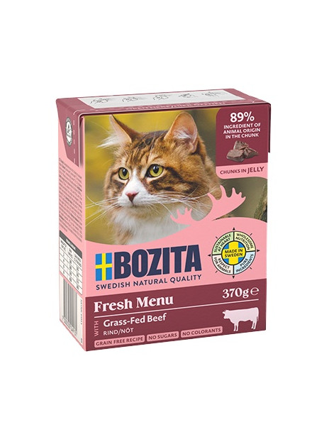 Bozita z Wołowiną kawałki w galaretce kartonik 370g