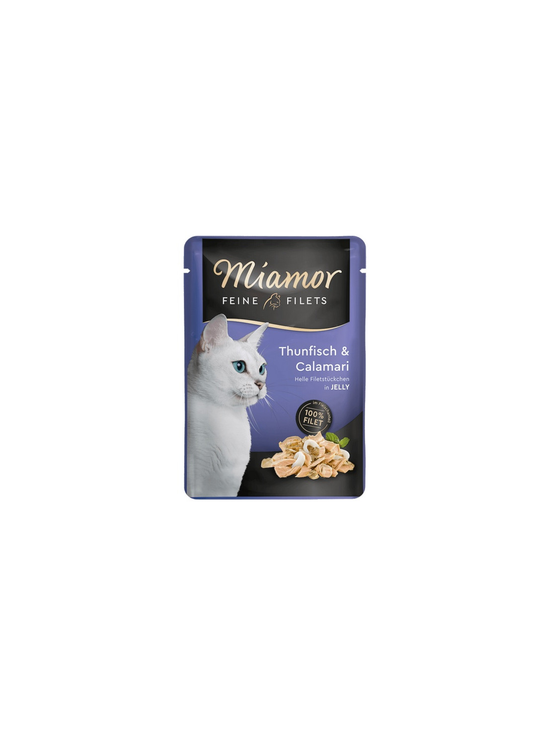 Miamor Feine Filets Tuńczyk & Kalmary saszetka 100g