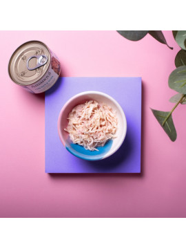 Amanova Cat Chicken & Tuna - kurczak i tuńczyk w bulionie puszka 70g [05]