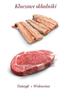 Amanova Cat Tuna & Beef - tuńczyk i wołowina w bulionie puszka 70g [16]