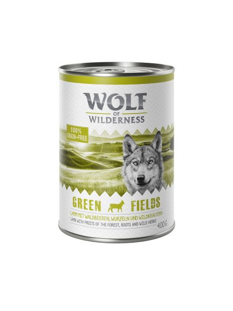 Wolf of Wilderness Green Field Jagnięcina puszka 400 g