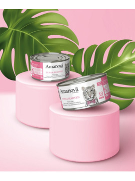 Amanova Cat Tuna & Seaweed - tuńczyk i wodorosty w galaretce puszka 70g [13]
