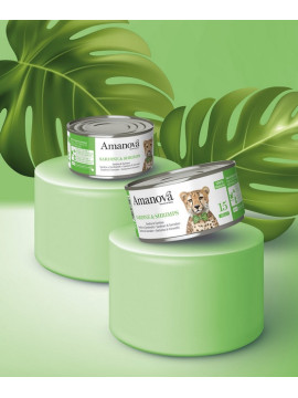 Amanova Cat Sardine & Shrimps - sardynki i krewetki w galaretce puszka 70g [15]