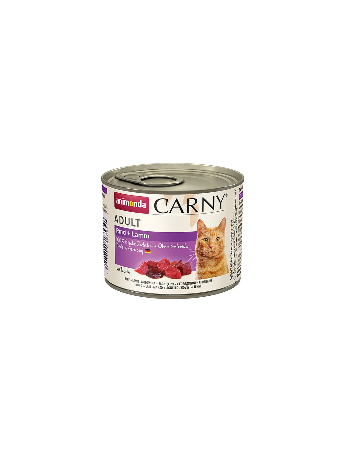 Animonda Carny Adult Wołowina + Jagnięcina puszka 200g