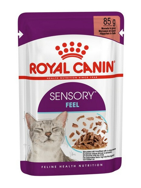 Royal Canin Sensory Feel w sosie karma mokra dla kotów dorosłych saszetka 85g