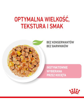 Royal Canin Kitten Sterilised karma mokra w galaretce dla kociąt od 6 do 12 miesiąca życia, sterylizowanych saszetka 85g