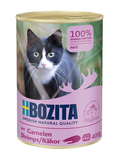 Bozita z Krewetkami puszka 400g