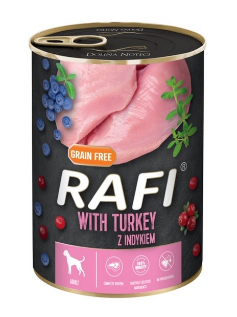 Rafi Pies Indyk puszka 400g