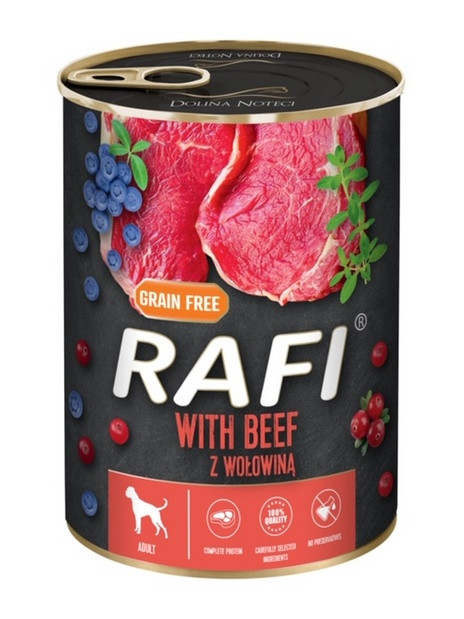 Rafi Pies Wołowina puszka 400g