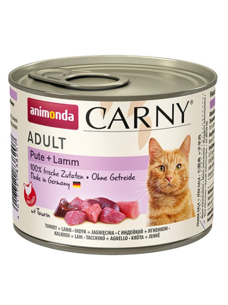 Animonda Carny Adult Indyk + Jagnięcina puszka 200g