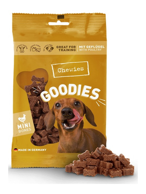 Chewies Goodies (Training) Kosteczki Mini Drób 125g