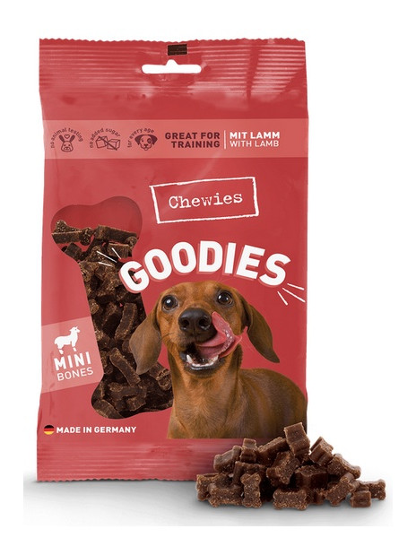 Chewies Goodies (Training) Kosteczki Mini Jagnięcina 125g