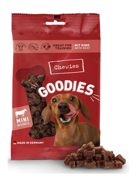 Chewies Goodies (Training) Kosteczki Mini Wołowina 125g