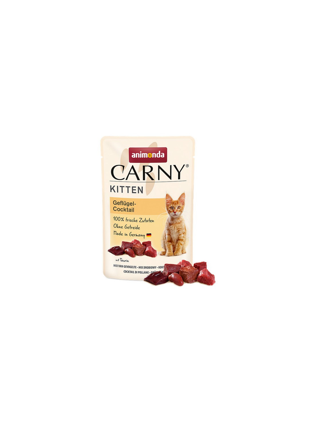 Animonda Carny Kitten Koktajl Drobiowy saszetka 85g
