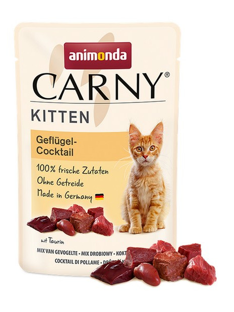 Animonda Carny Kitten Koktajl Drobiowy saszetka 85g