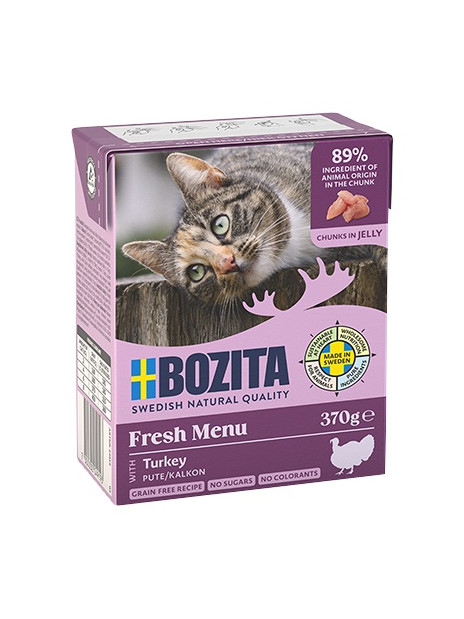 Bozita z Indykiem kawałki w galaretce kartonik 370g