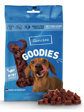 Chewies Goodies (Training) Kosteczki Mini Łosoś 125g