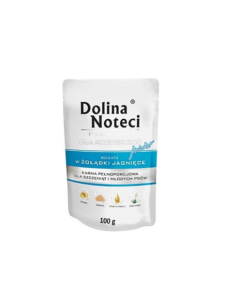 Dolina Noteci Premium Pies Junior Żołądki jagnięce saszetka 100g