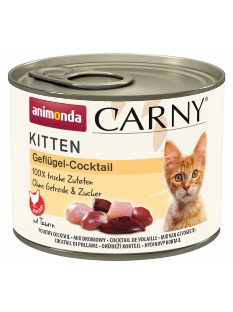Animonda Carny Kitten Koktajl drobiowy puszka 200g