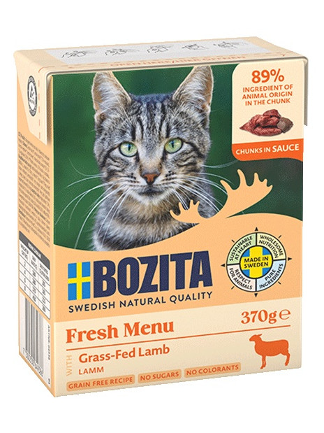 Bozita z Jagnięciną kawałki w sosie kartonik 370g