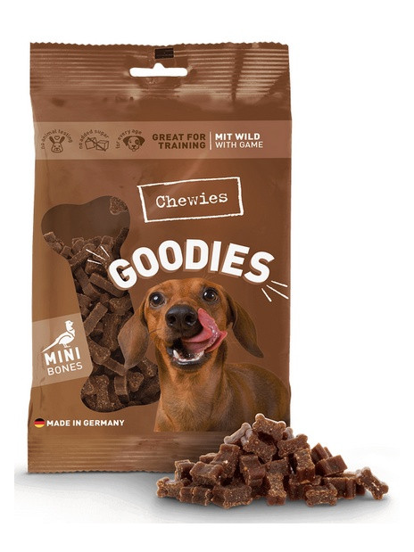 Chewies Goodies (Training) Kosteczki Mini Dziczyzna 125g