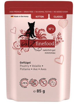 Catz Finefood Classic Kitten N.03 Drób saszetka 85g