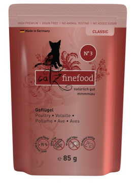Catz Finefood Classic N.03 Drób saszetka 85g