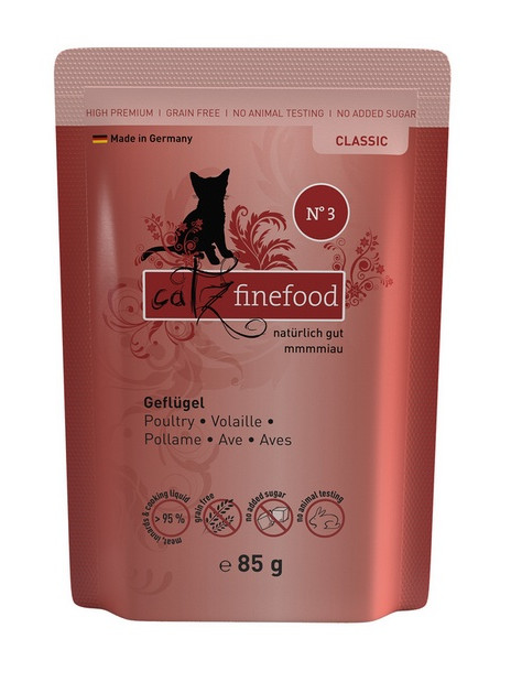 Catz Finefood Classic N.03 Drób saszetka 85g