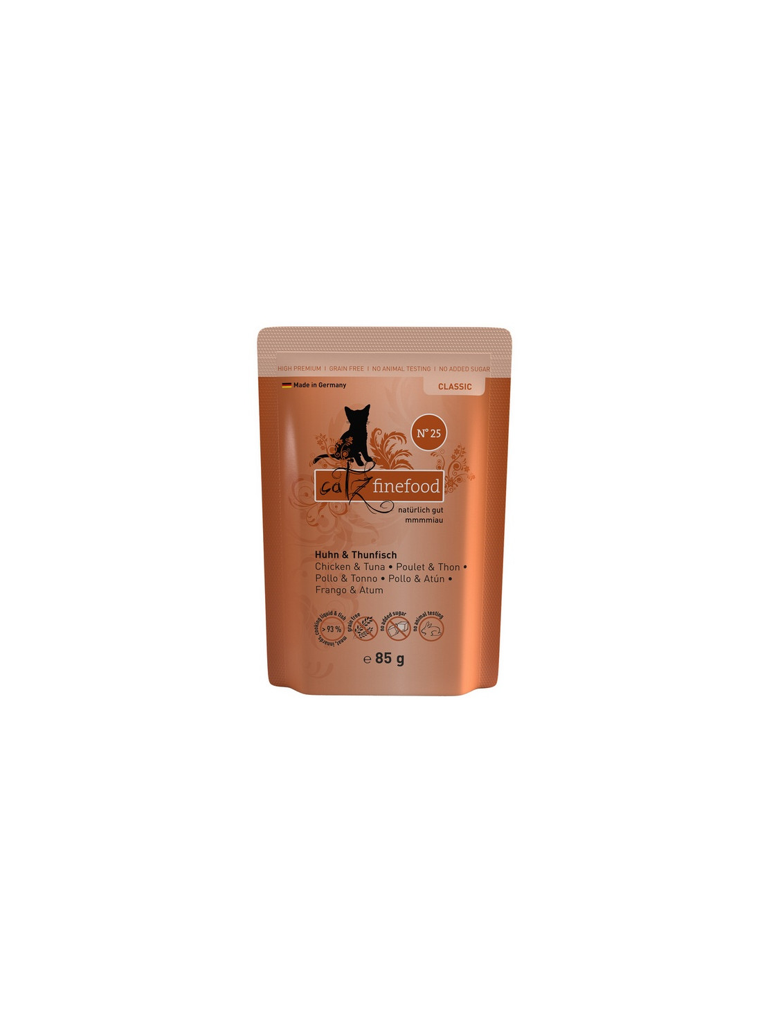 Catz Finefood Classic N.25 Kurczak i Tuńczyk saszetka 85g