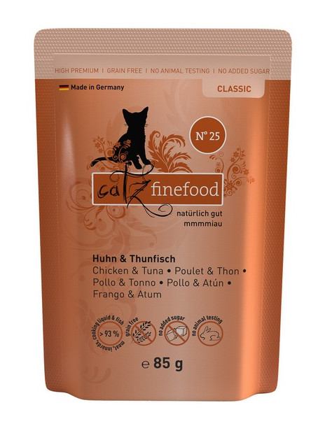 Catz Finefood Classic N.25 Kurczak i Tuńczyk saszetka 85g
